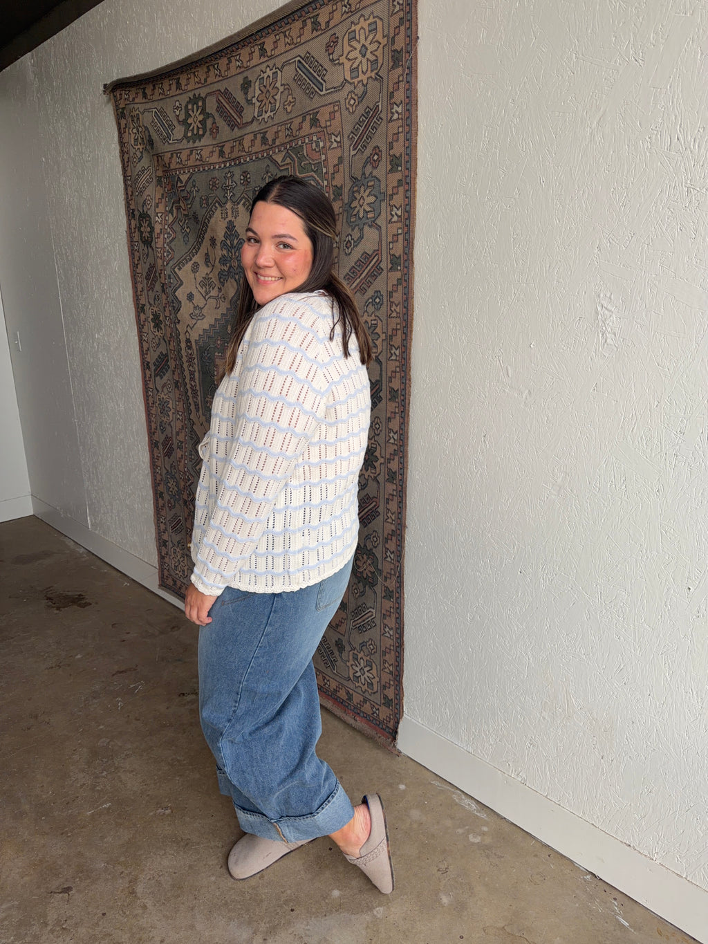 Barrel Cuffed Jeans