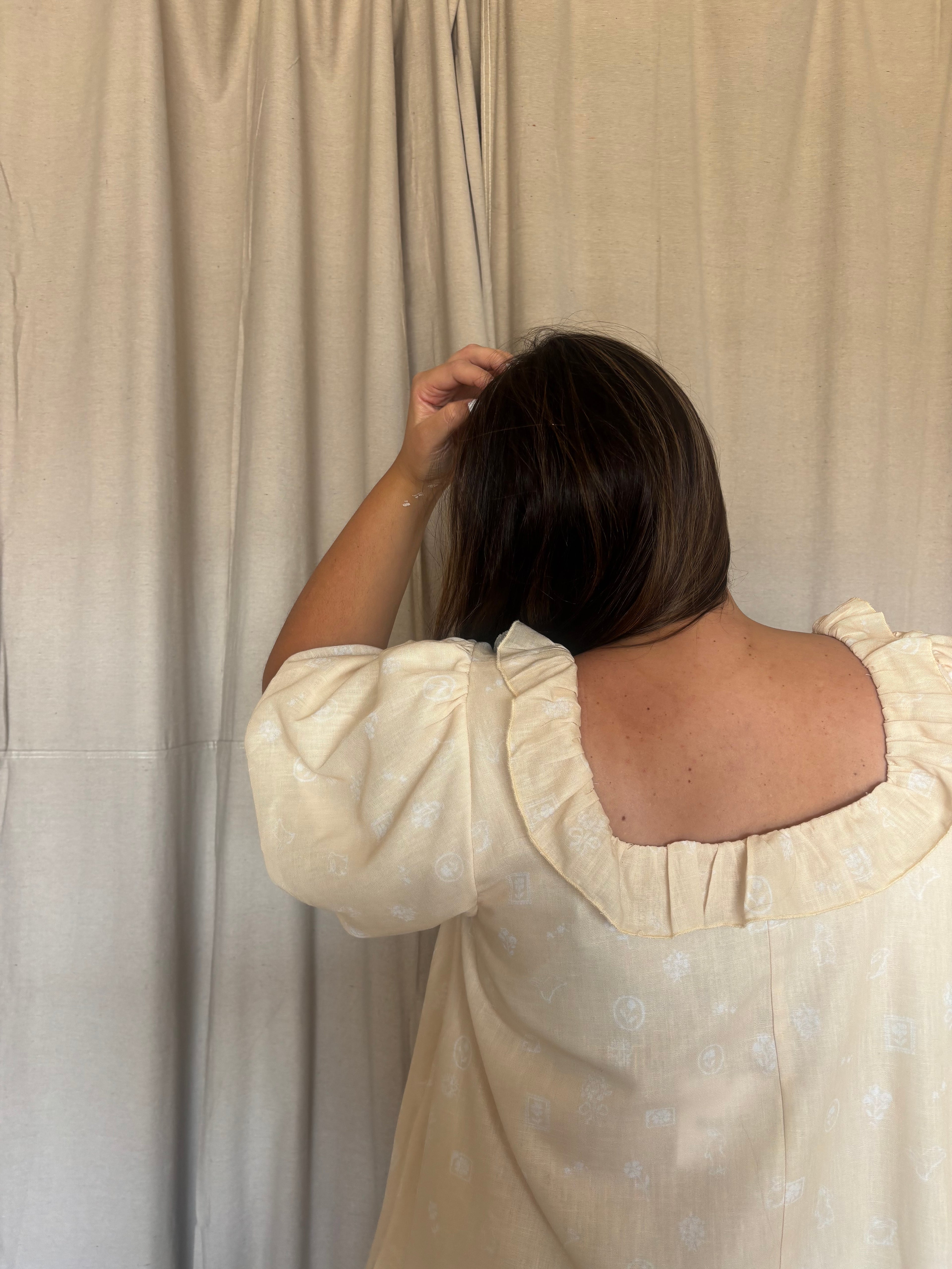 Butter Yellow Spring Dress