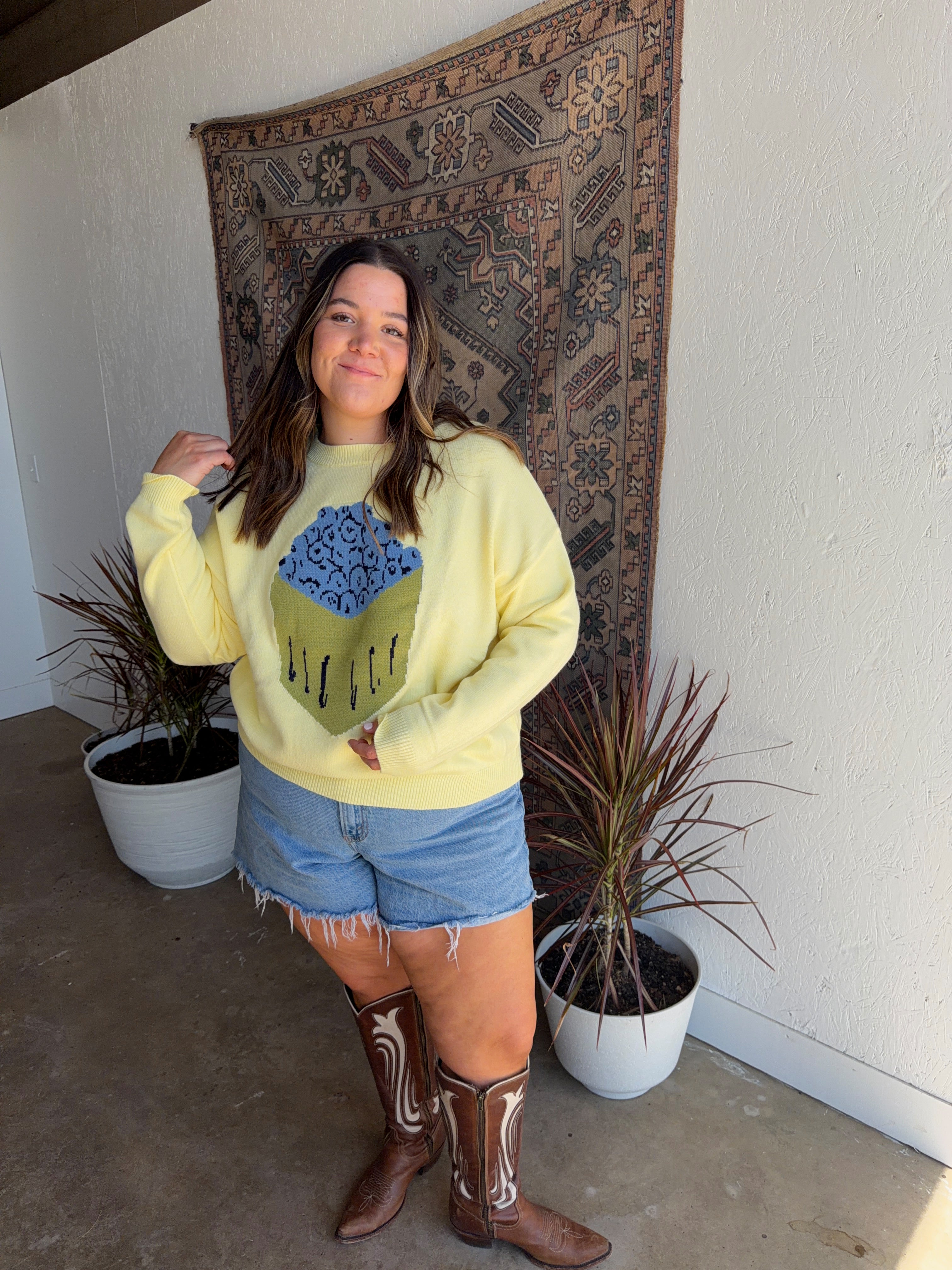 Blueberry Sweater