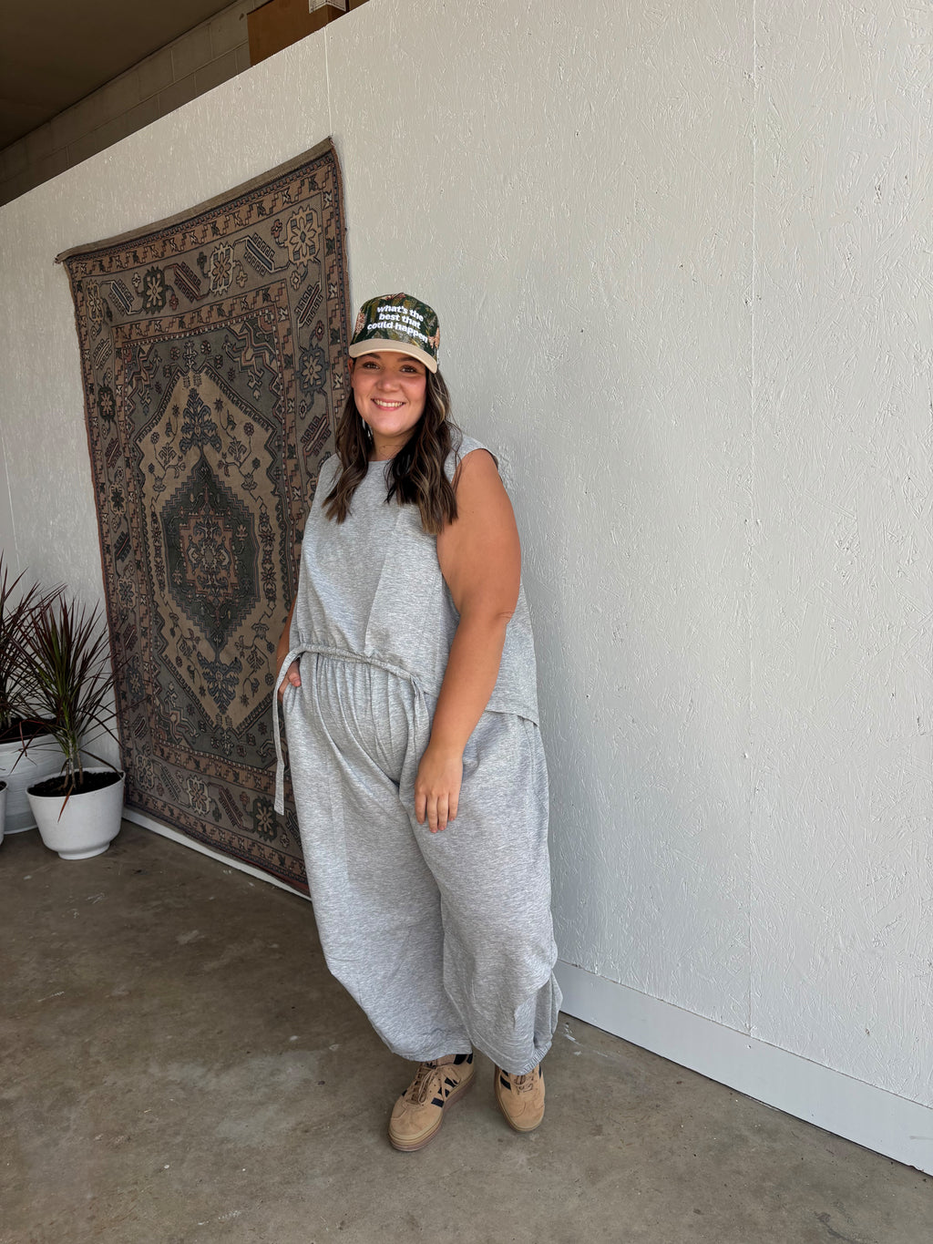 Grey Tank Set [Top]