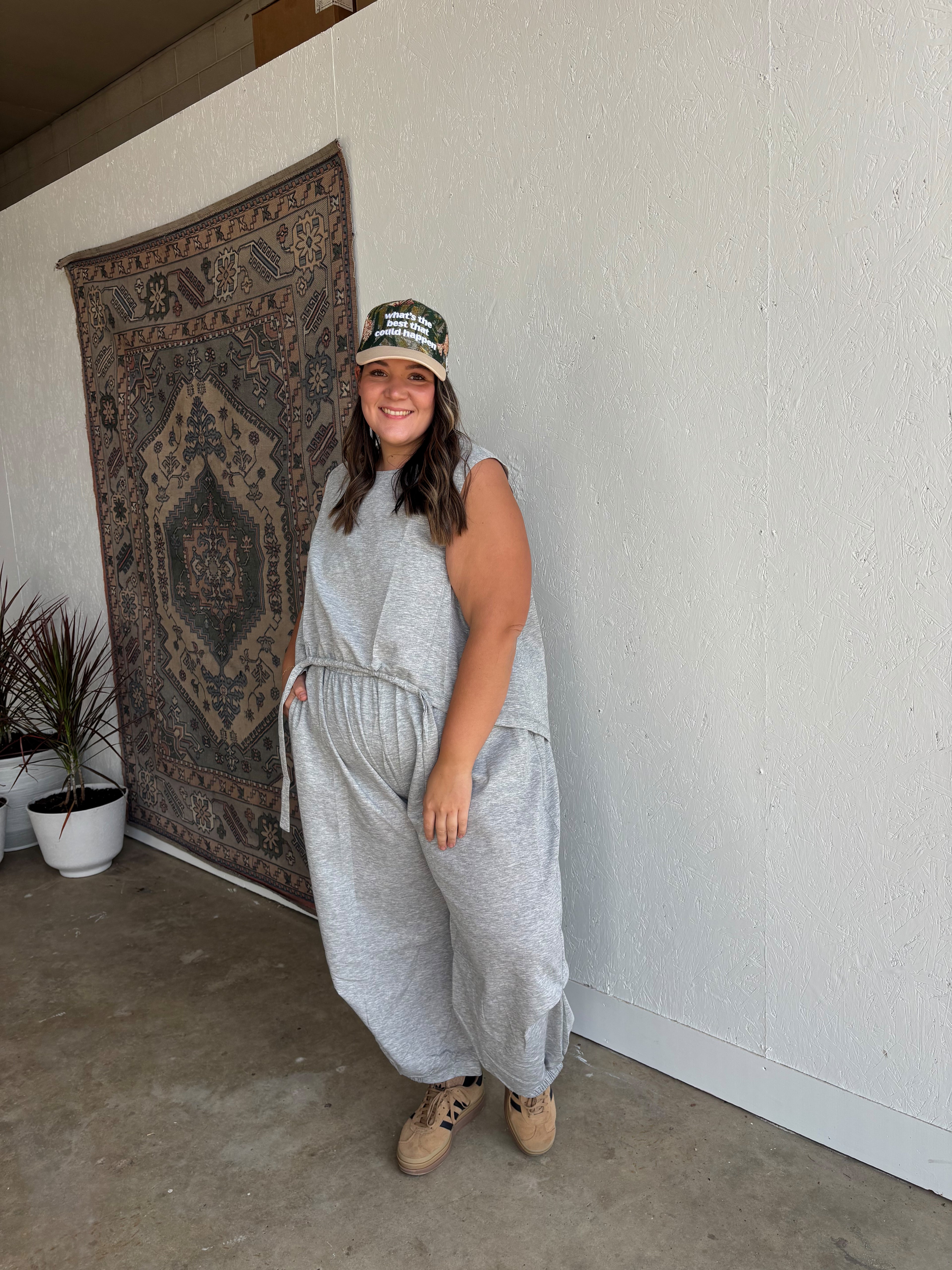 Grey Tank Set [Top]