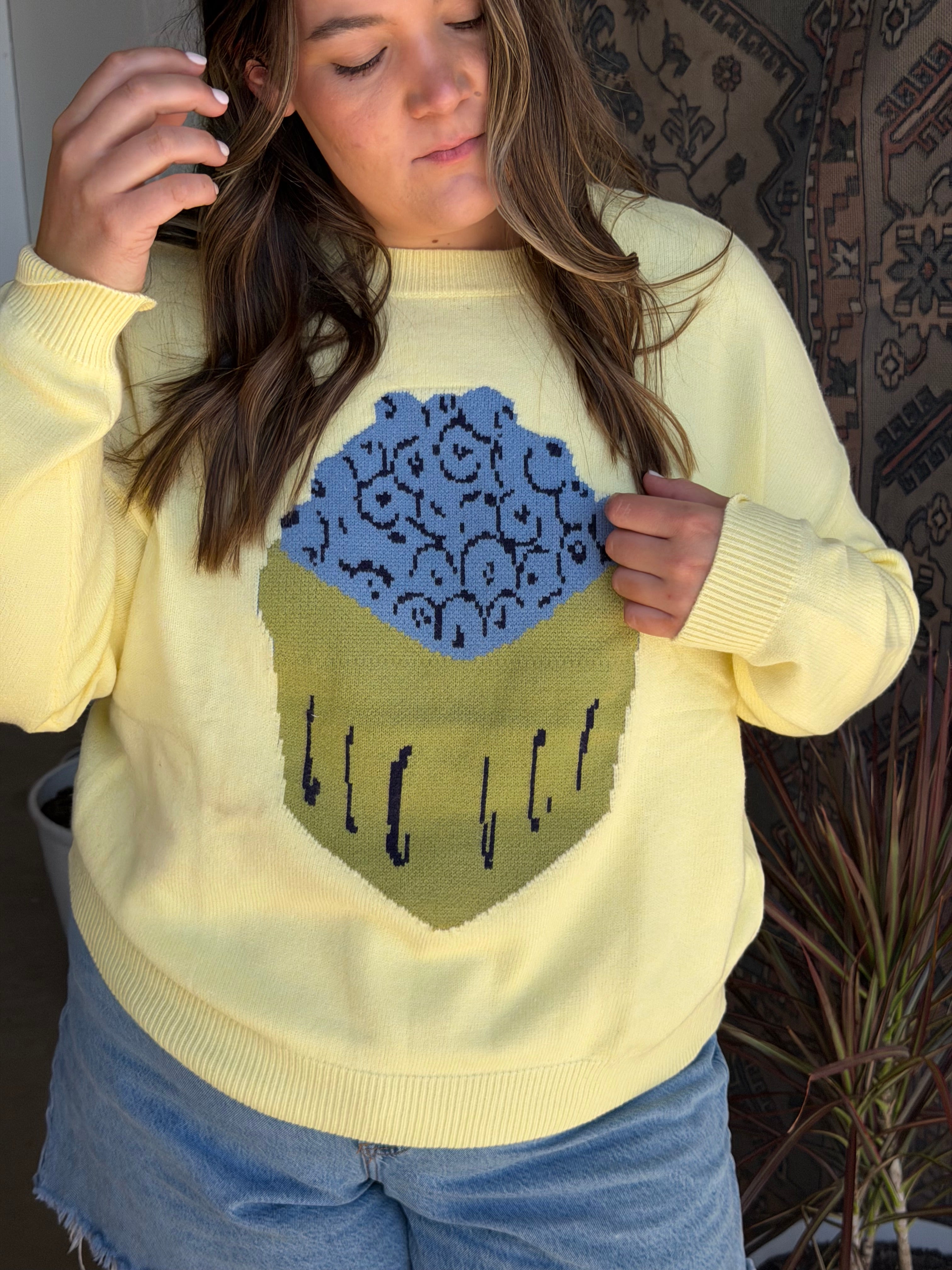 Blueberry Sweater