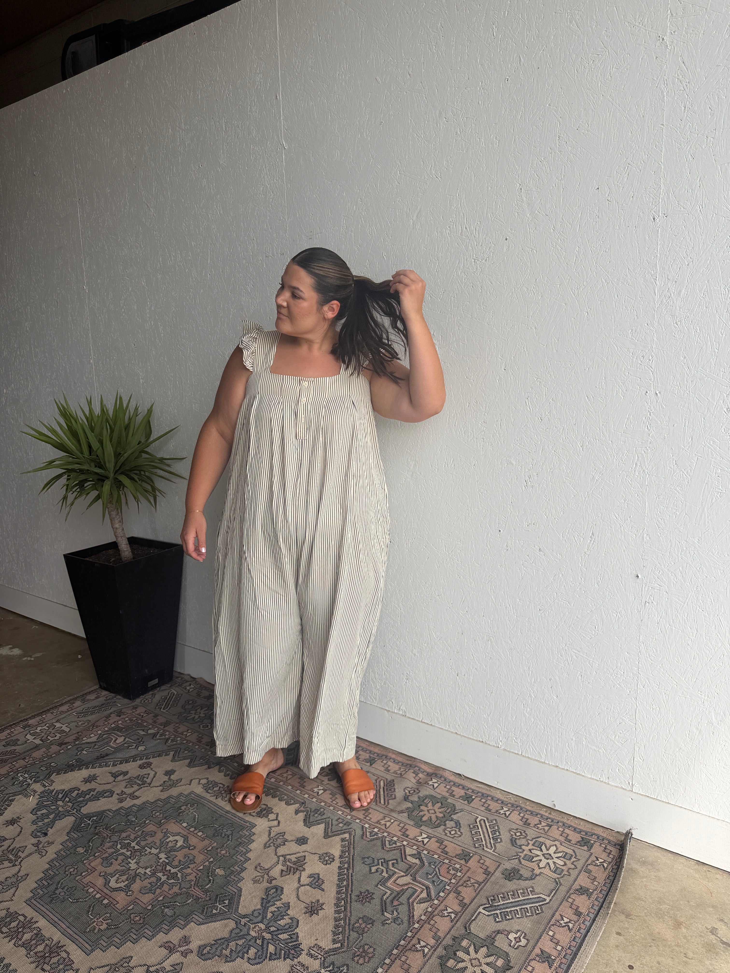 Black and White Romper