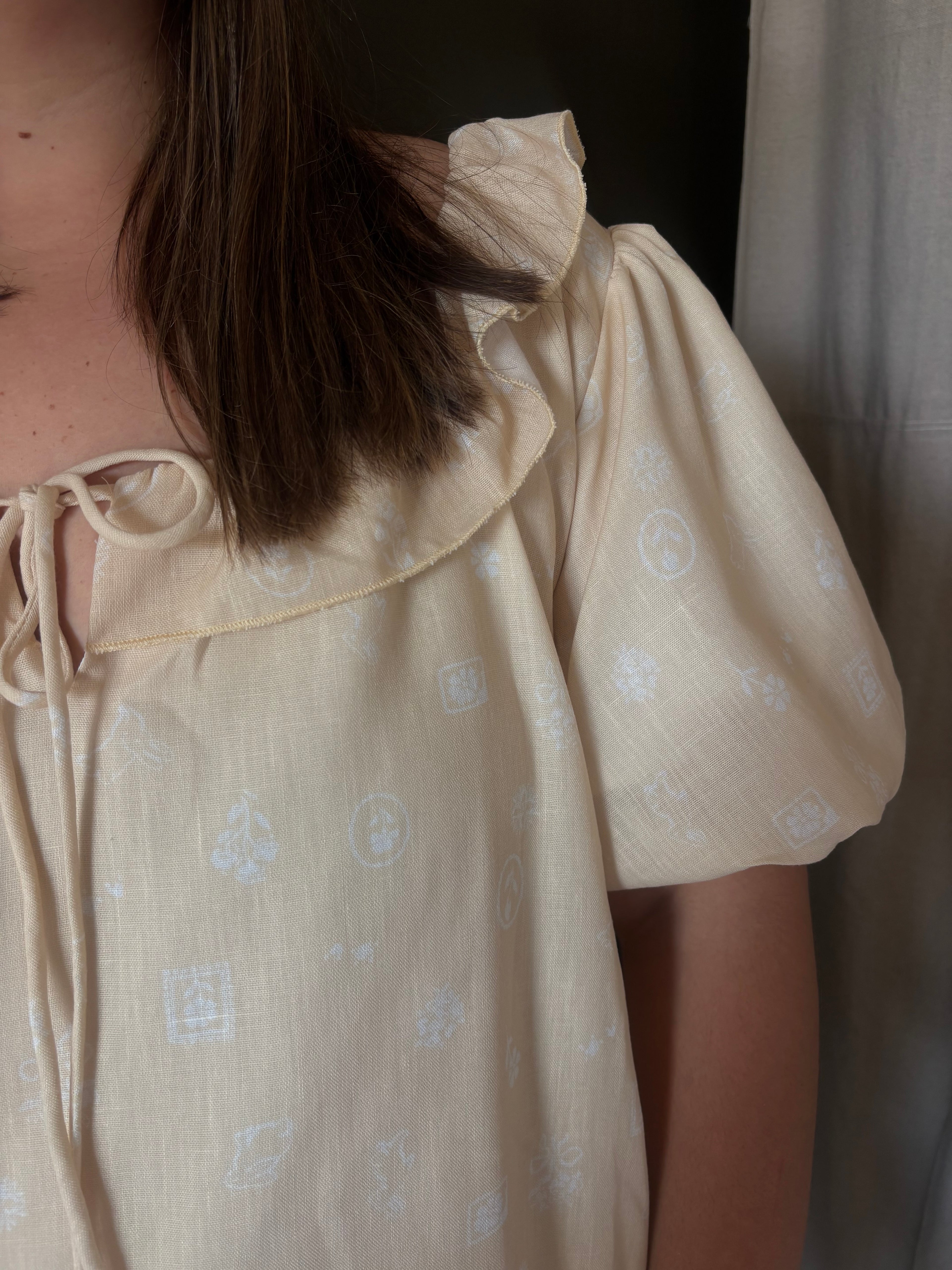 Butter Yellow Spring Dress