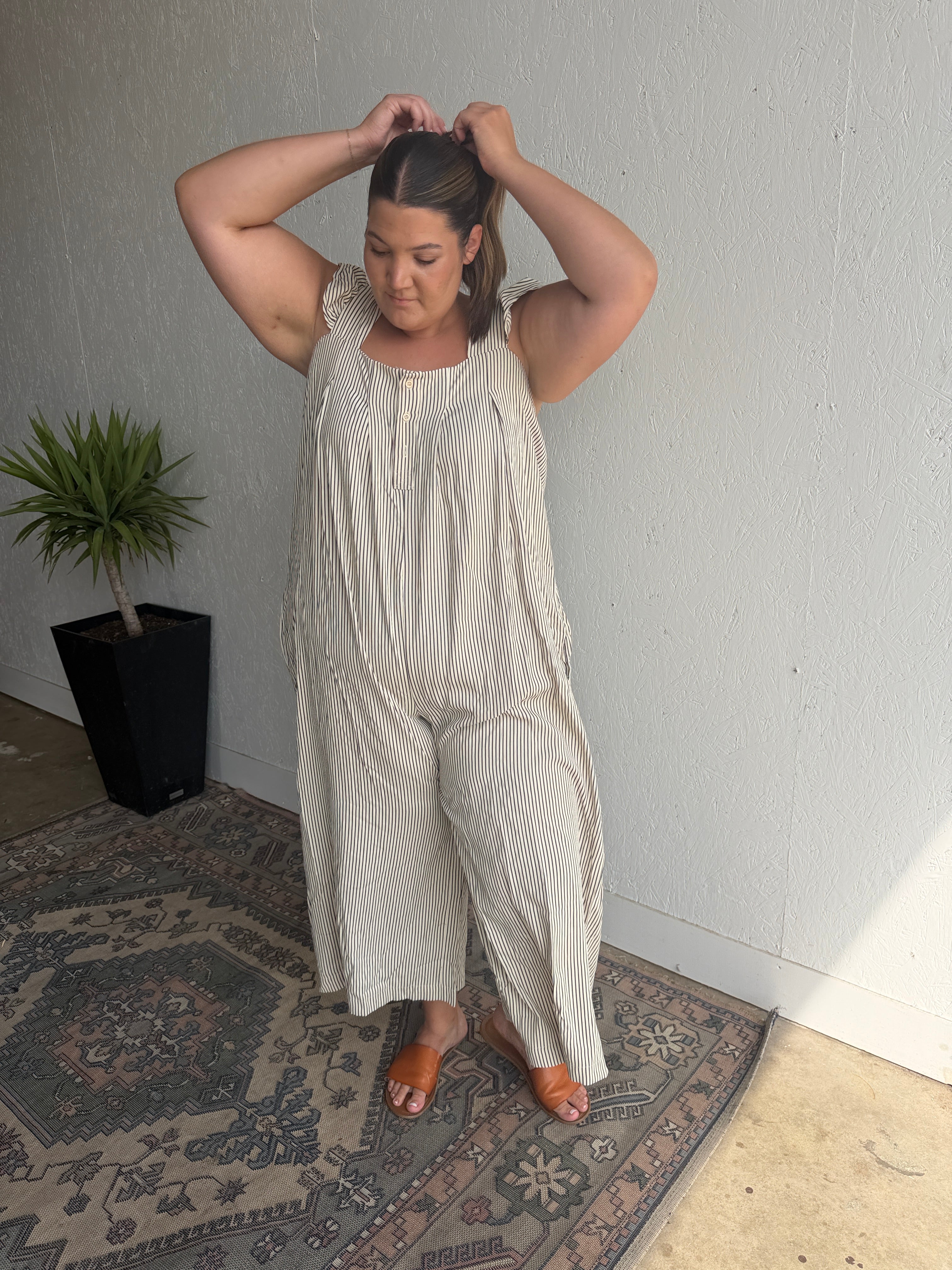 Black and White Romper