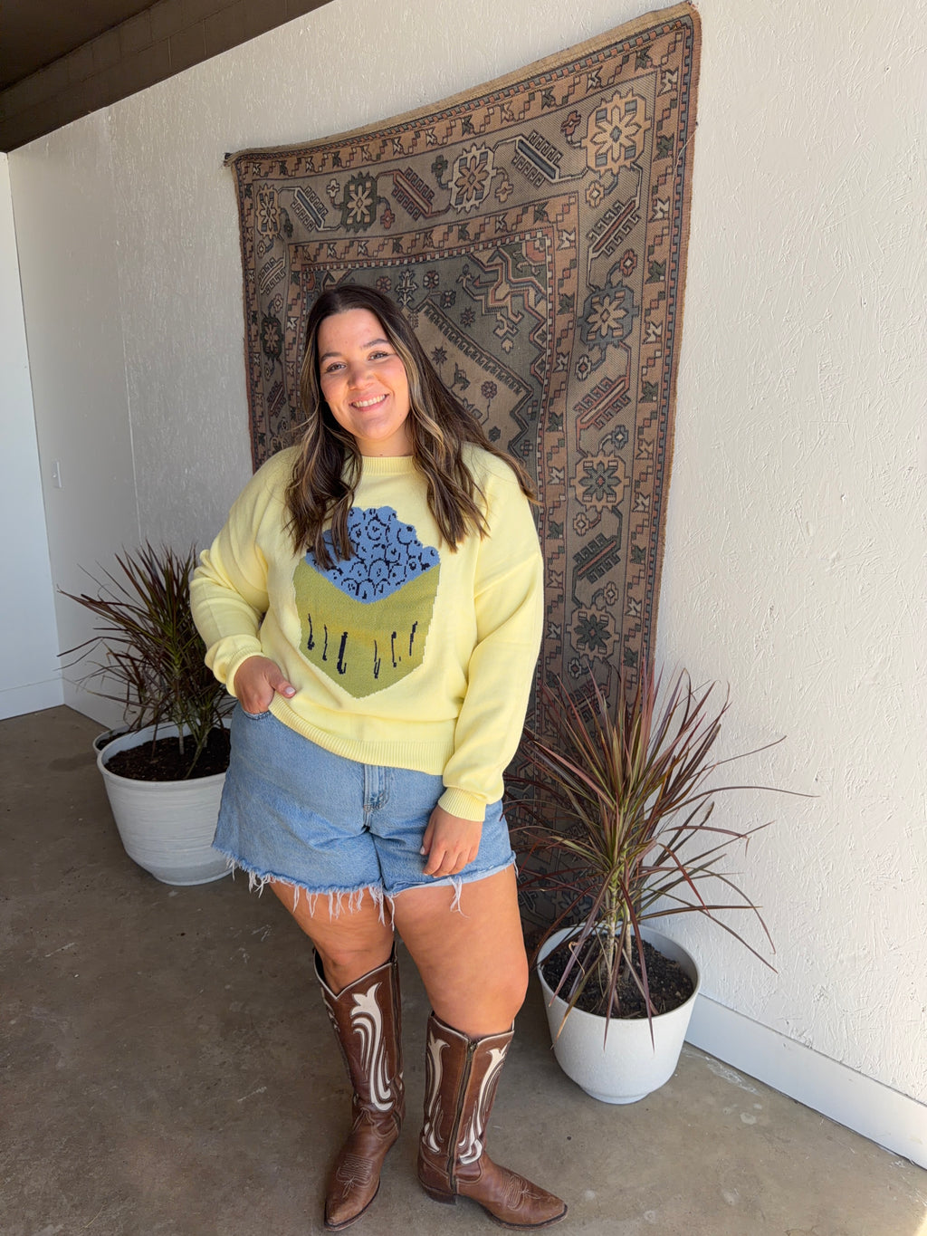 Blueberry Sweater