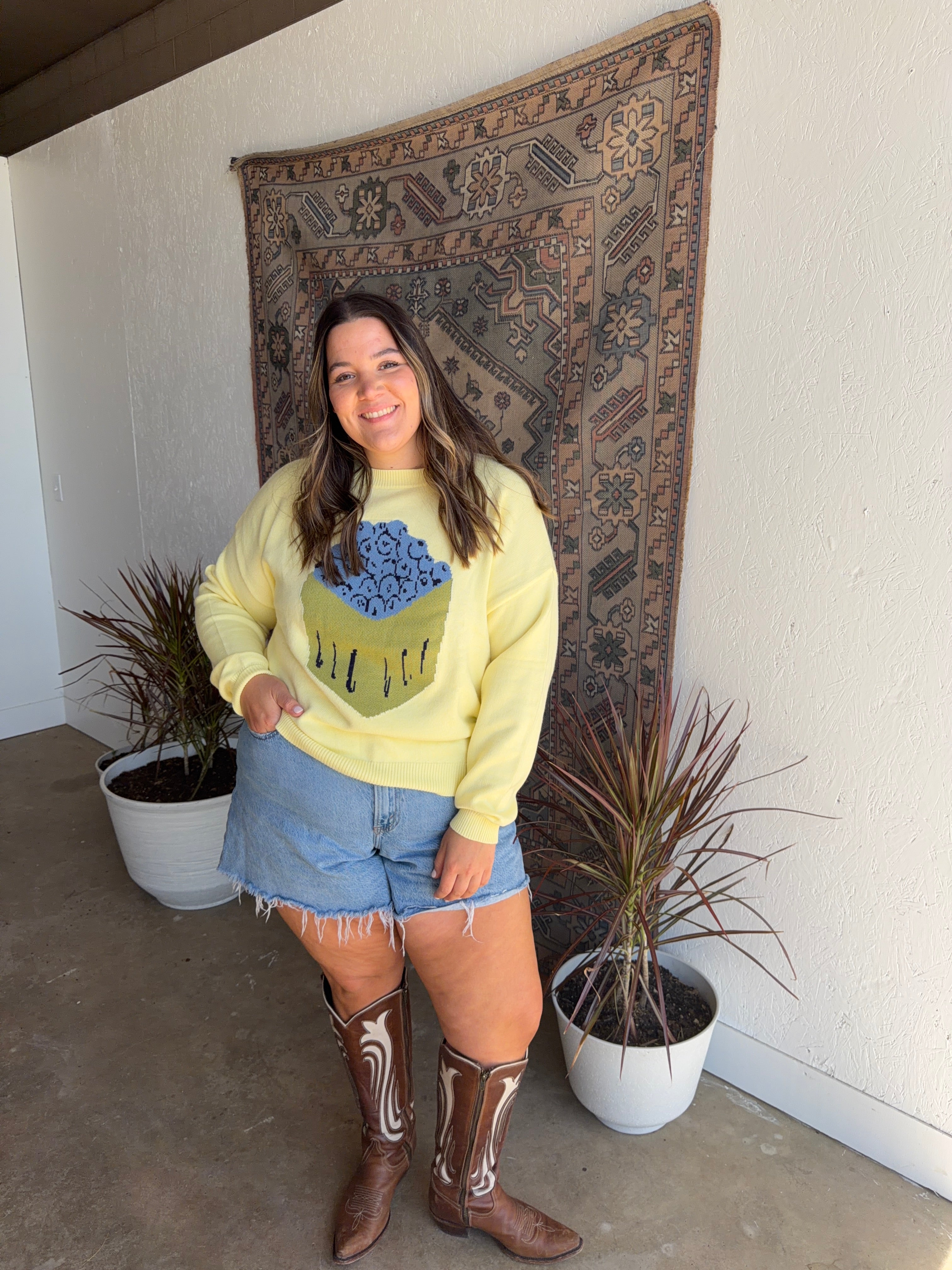 Blueberry Sweater