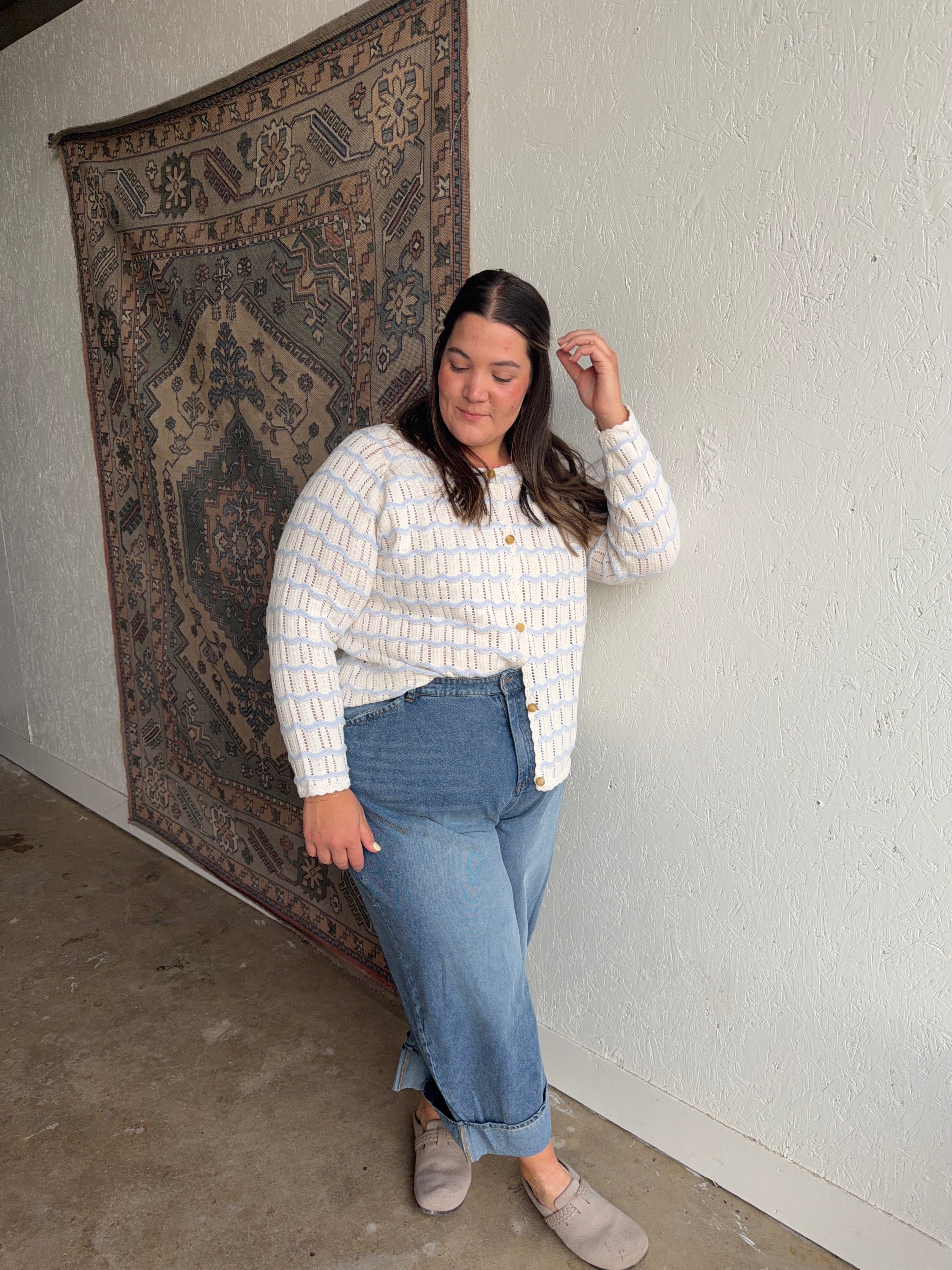 Barrel Cuffed Jeans