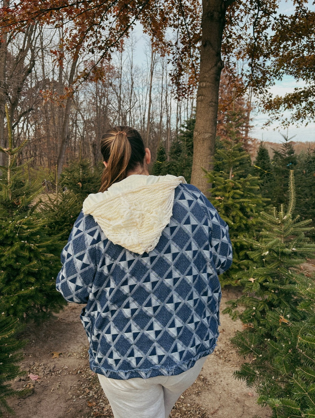 Denim Quilted Jacket