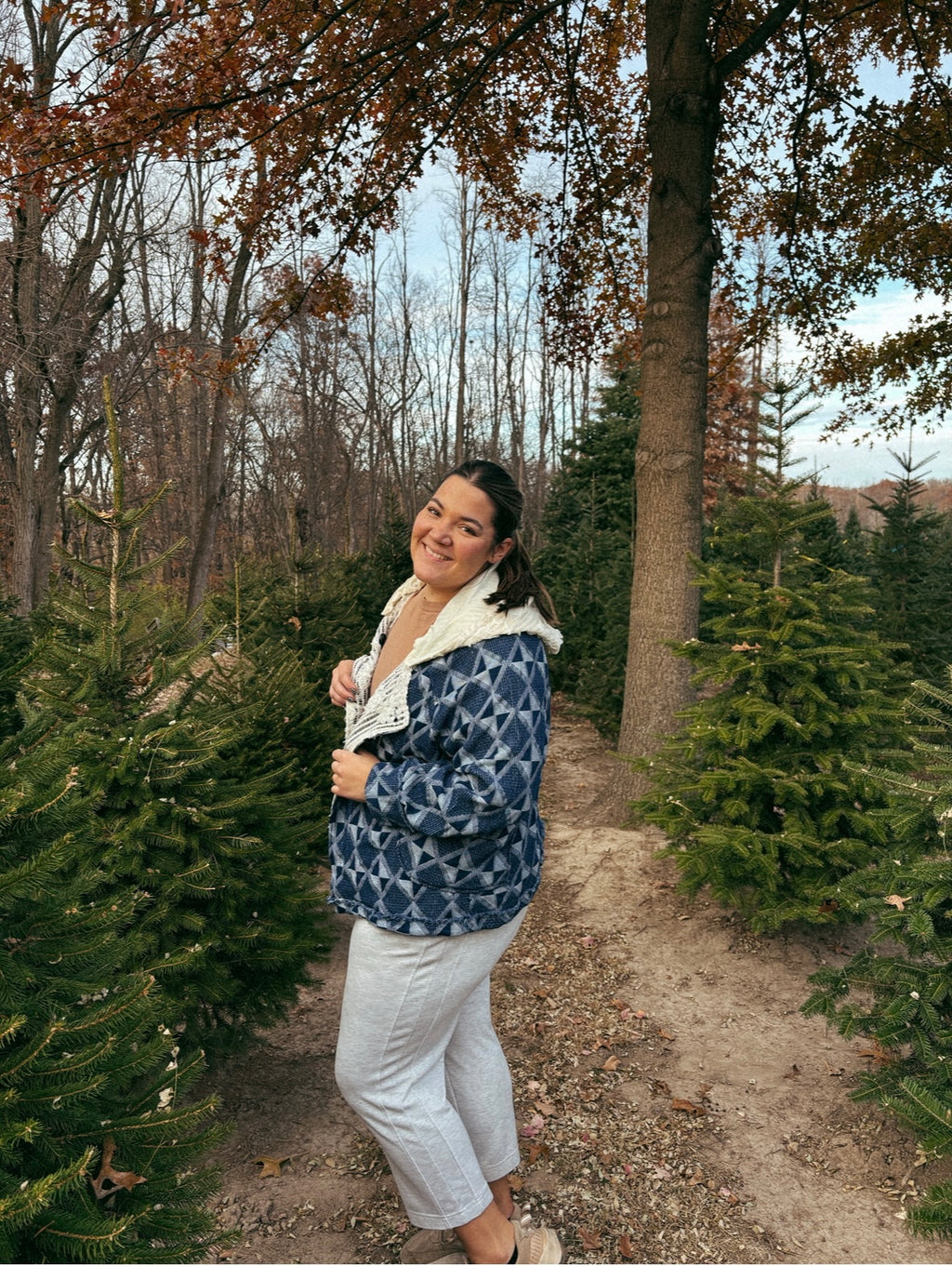 Denim Quilted Jacket