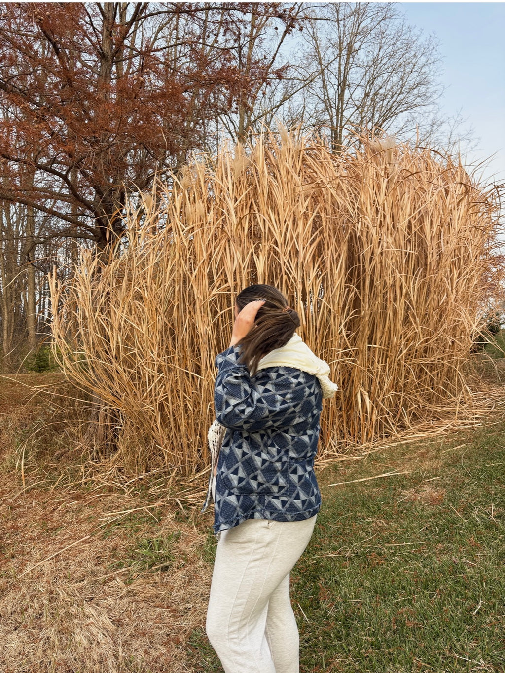 Denim Quilted Jacket